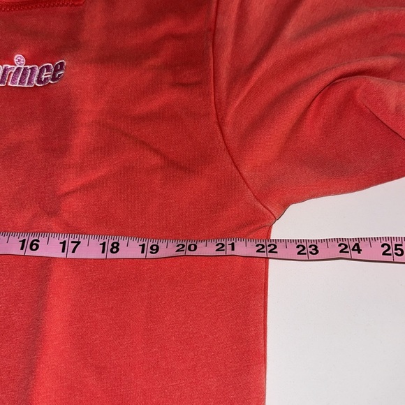 Prince x Target pickleball red French terry zip pullover sweatshirt top S M XL - Picture 15 of 16
